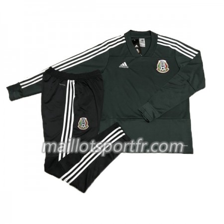 Mexique Ensemble Sweat d'entrainement 2018 Vert